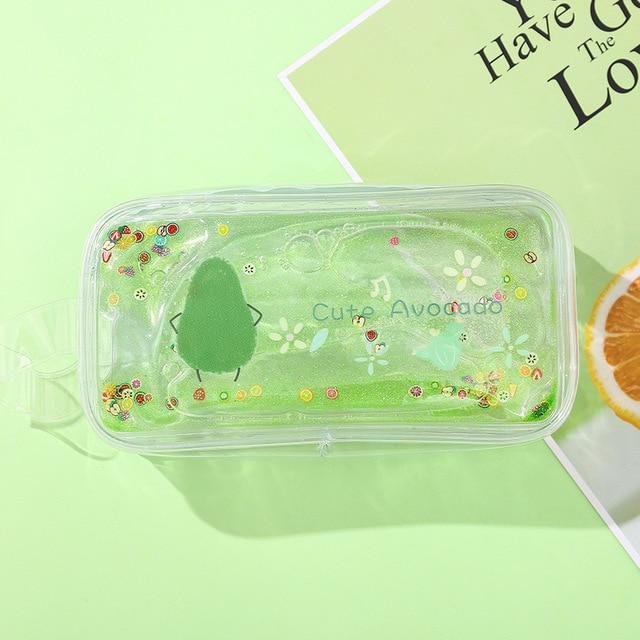 Trousse transparente Avocat