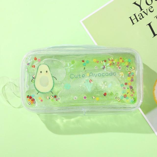 Trousse transparente Avocat