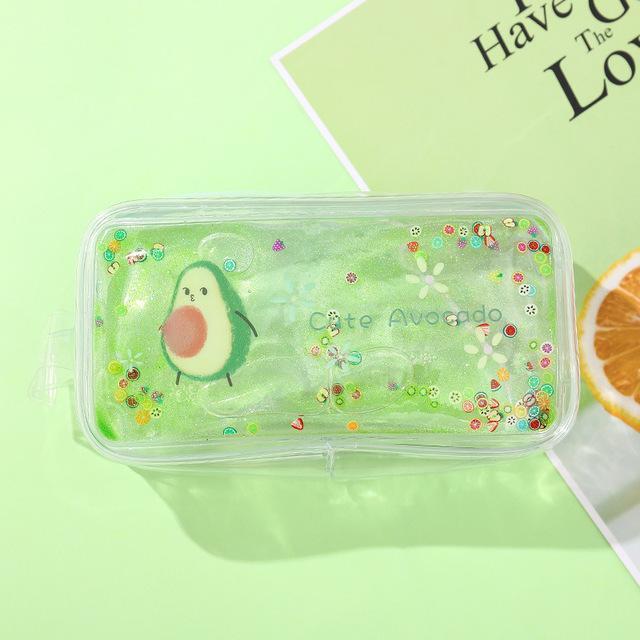 Trousse transparente Avocat
