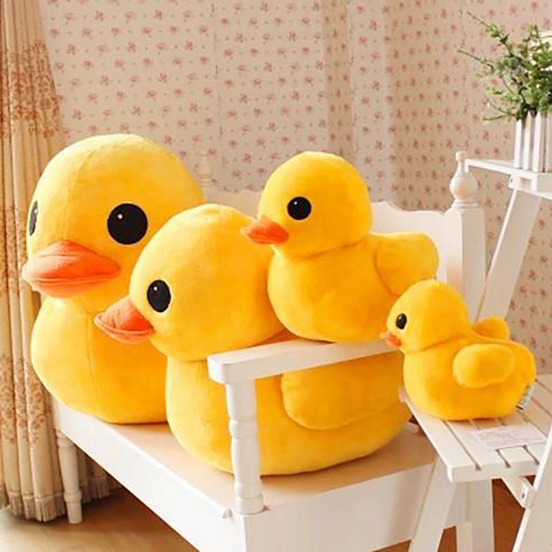 Peluche Canard Jaune