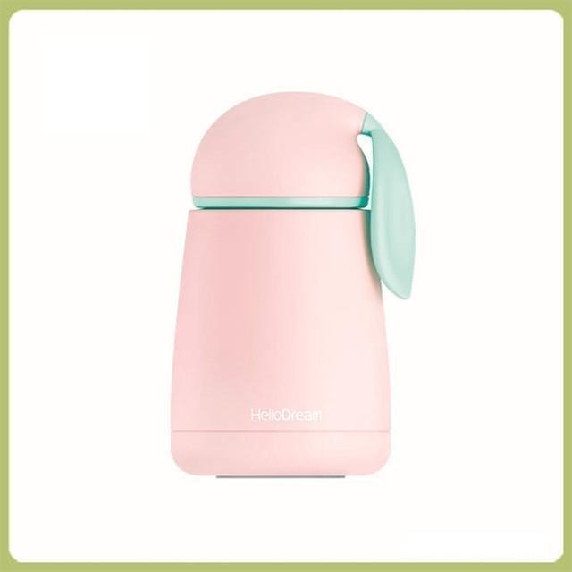 Bouteille d'eau chat pastel kawaii