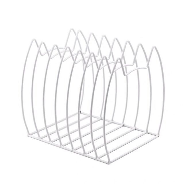 Organiseur de bureau en métal en forme de chat