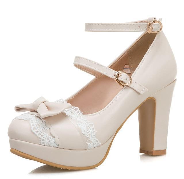 Zapatos de tacón alto Sweet Lolita
