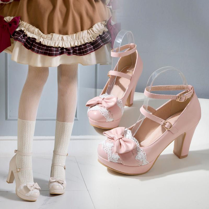 Zapatos de tacón alto Sweet Lolita