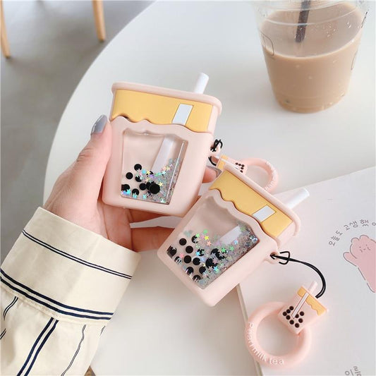 Housse pour AirPods Boba Tea