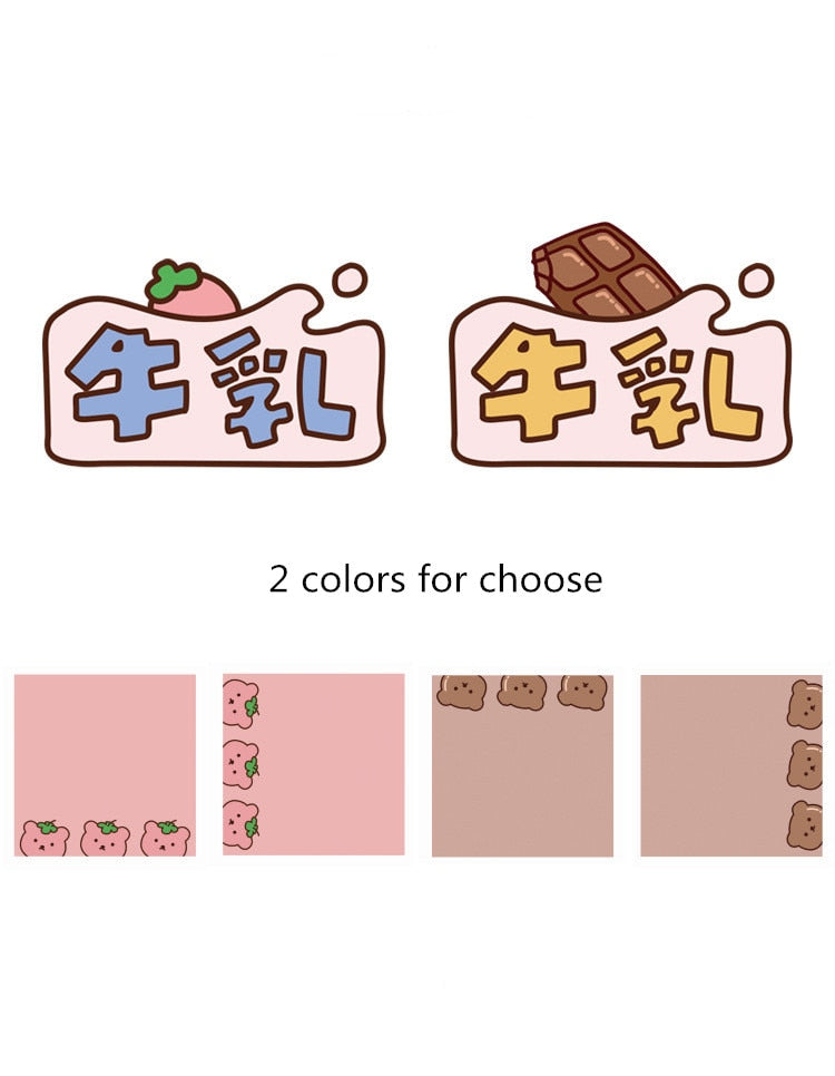 Bloc-notes Milk Bear