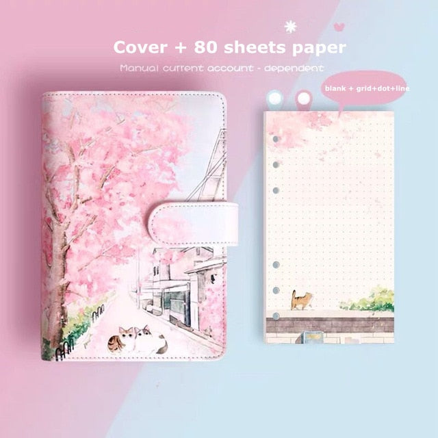 Coffret cadeau Cherry Blossom Journal