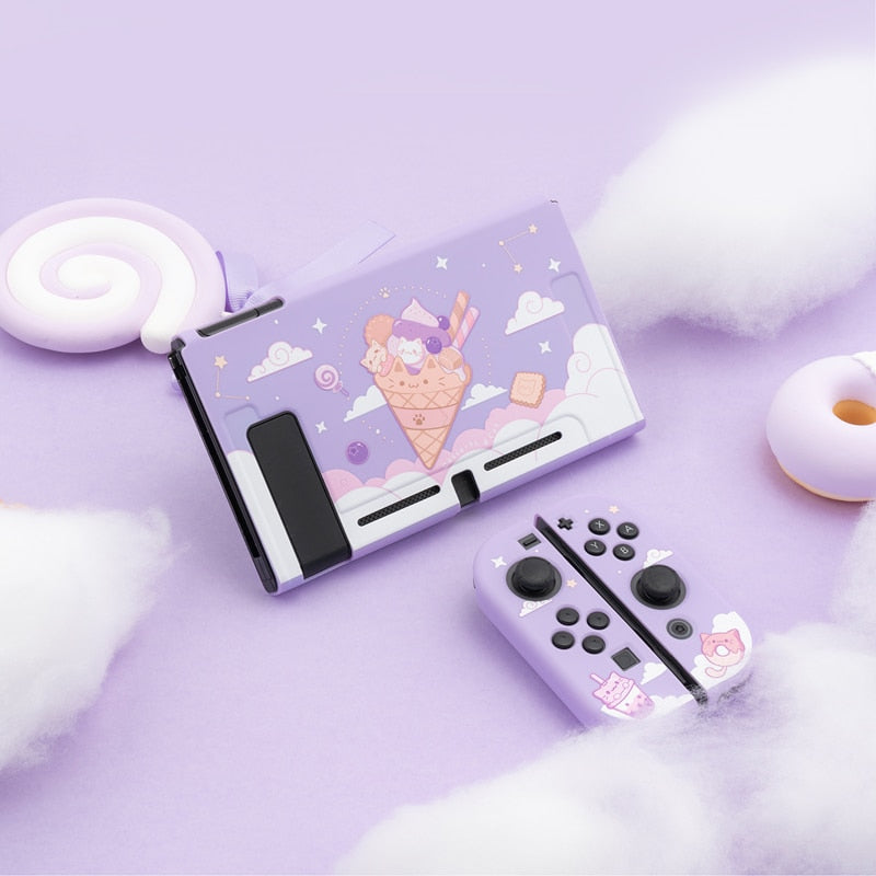 Ice Cream Cat Nintendo Switch Soft Cover