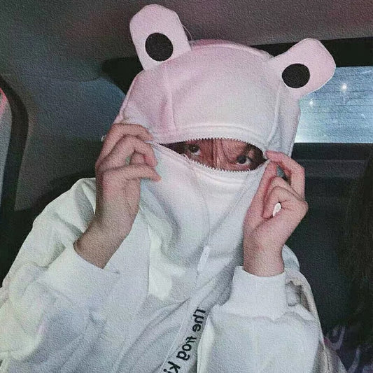 Sweat à capuche grenouille