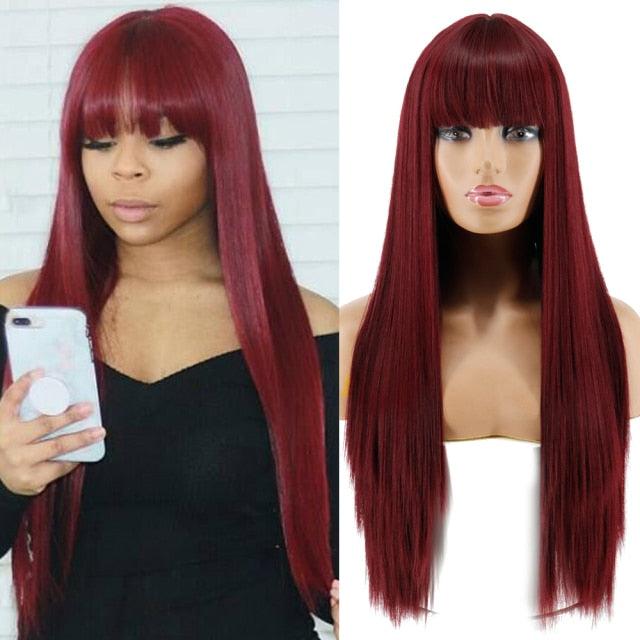Long Straight Synthetic Wig