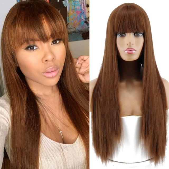 Long Straight Synthetic Wig