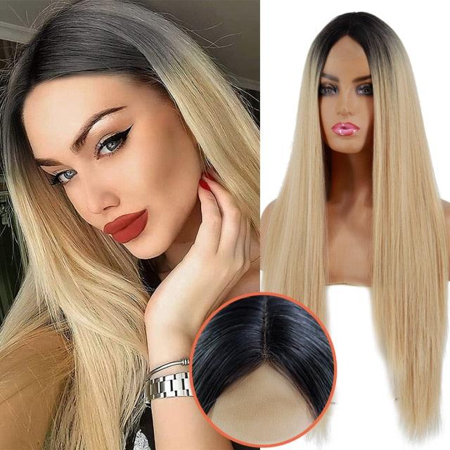 Long Straight Synthetic Wig