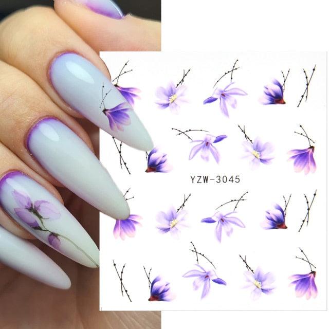 Kawaii Fruit Water Transfer Nail Stickers