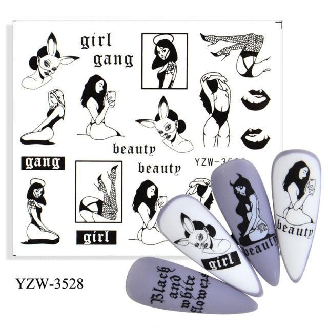 Kawaii Fruit Water Transfer Nail Stickers