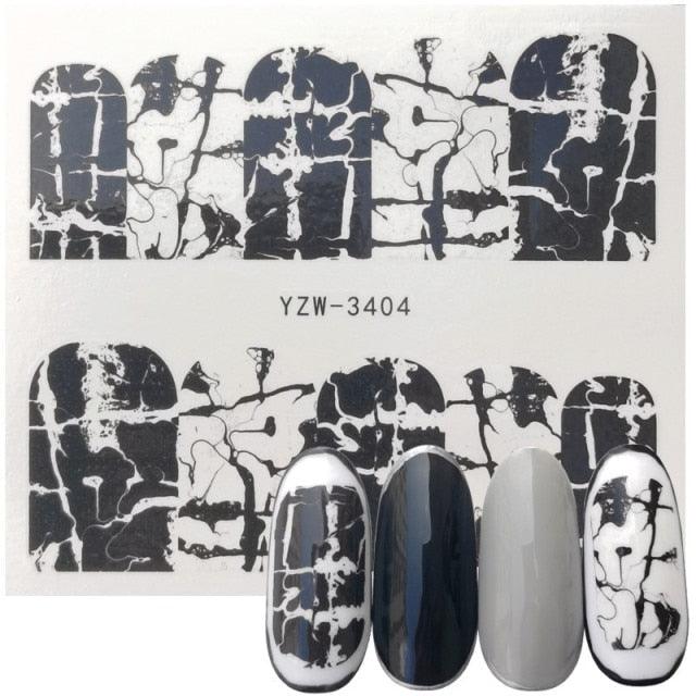 Kawaii Fruit Water Transfer Nail Stickers