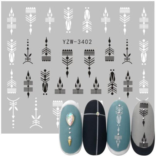 Kawaii Fruit Water Transfer Nail Stickers