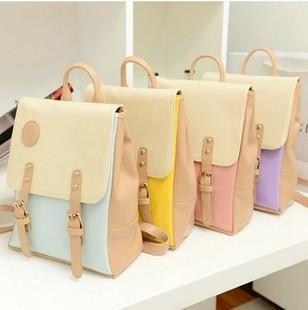 Mochilas de cuero PU kawaii