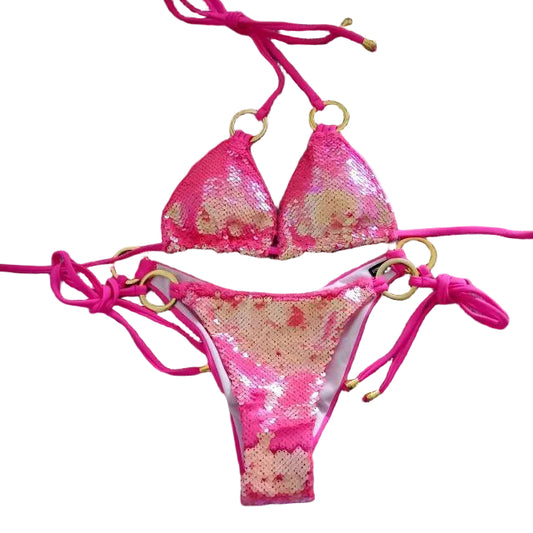 Sequin Micro Bikini Set