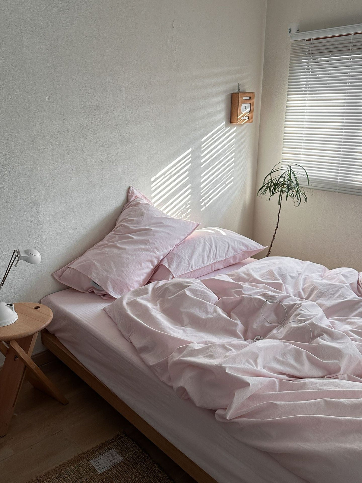 Light Pink Duvet Cover Set