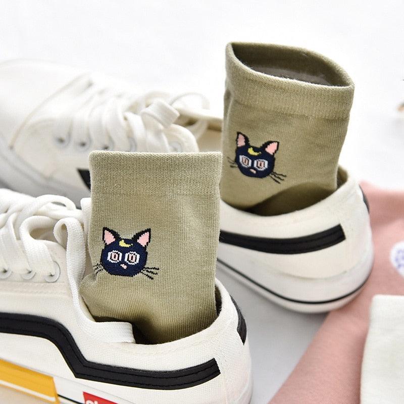 Kawaii Animal Harajuku Crew Socks