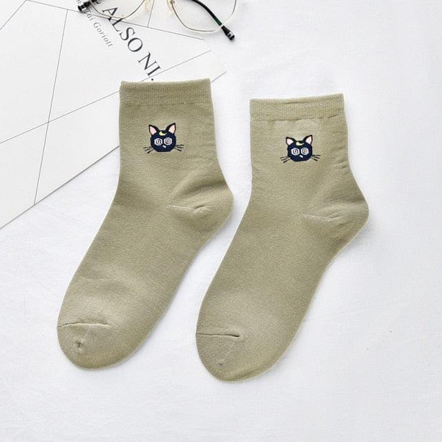 Kawaii Animal Harajuku Crew Socks