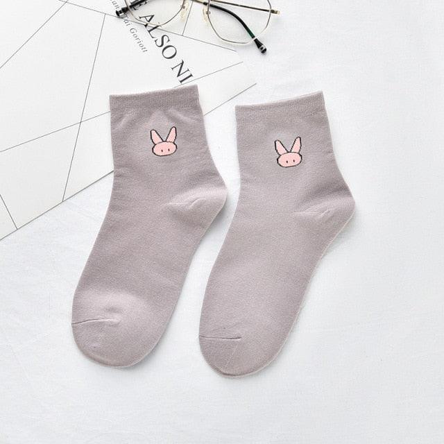 Kawaii Animal Harajuku Crew Socks