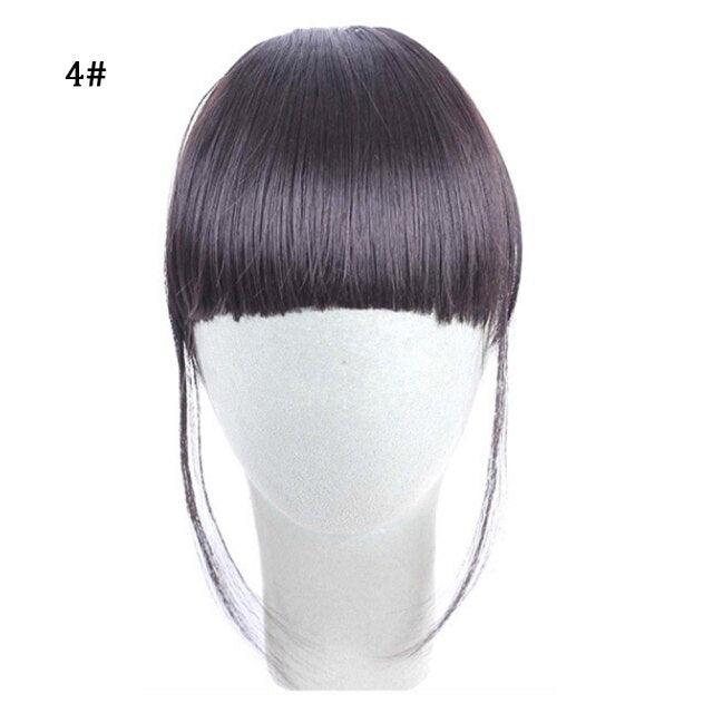 Air Bangs with Temple Hair Clip-In