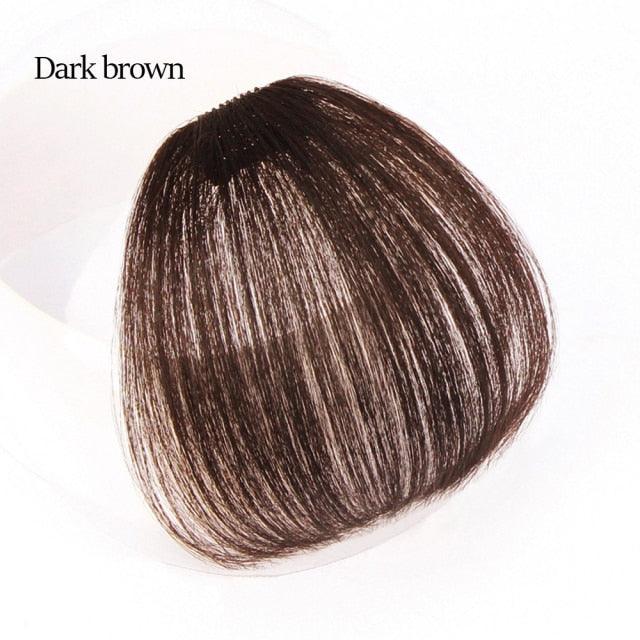 Air Bangs with Temple Hair Clip-In