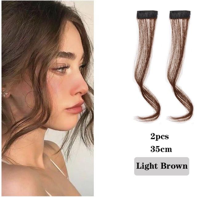 Clip-In Side Bangs Hairpiece