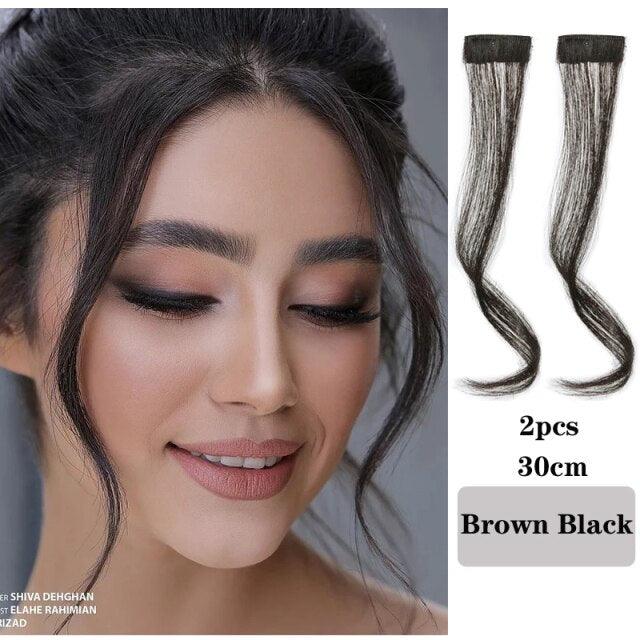 Clip-In Side Bangs Hairpiece