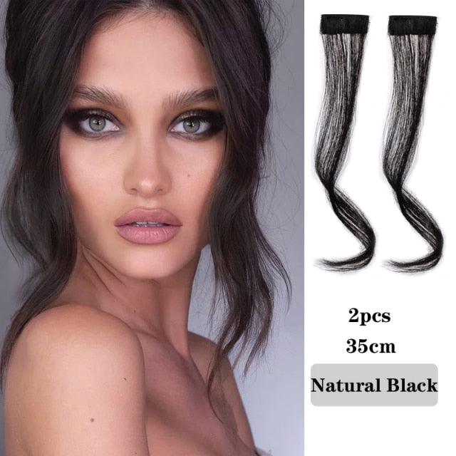 Clip-In Side Bangs Hairpiece