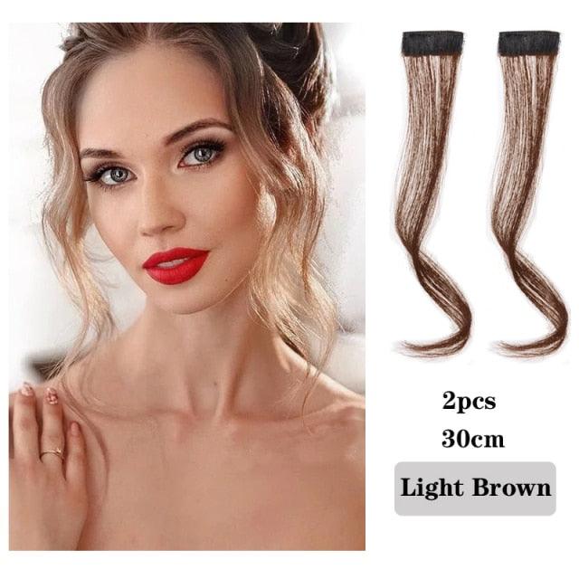 Clip-In Side Bangs Hairpiece