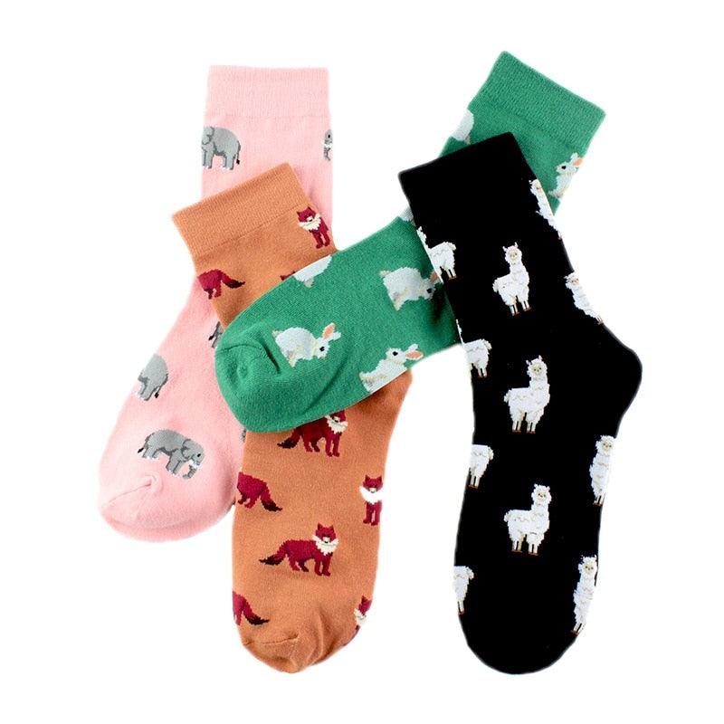 Kawaii Animal Ankle Socks
