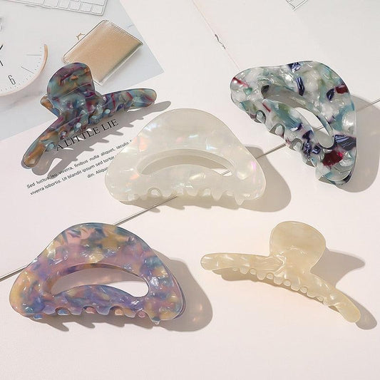 Vintage Acetate Claw Clips