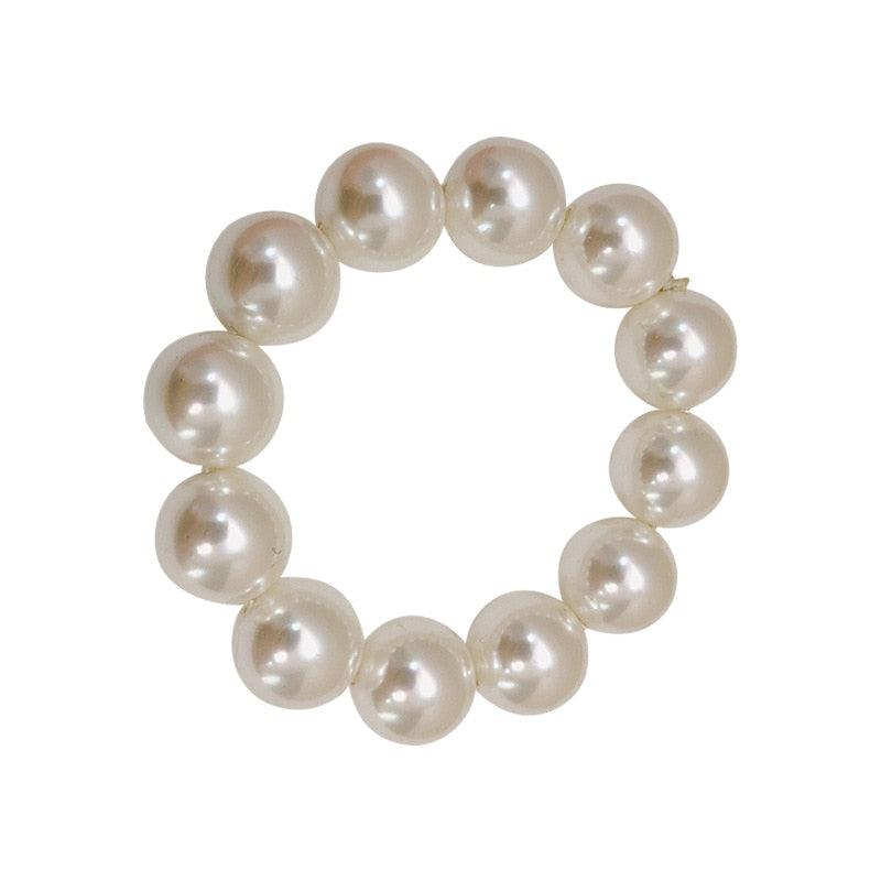 Korean Pearl Hair Ties Scrunchies