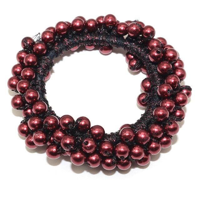 Korean Pearl Hair Ties Scrunchies