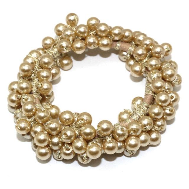 Korean Pearl Hair Ties Scrunchies