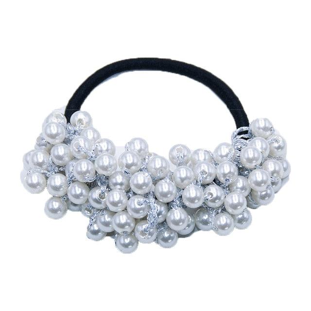 Korean Pearl Hair Ties Scrunchies