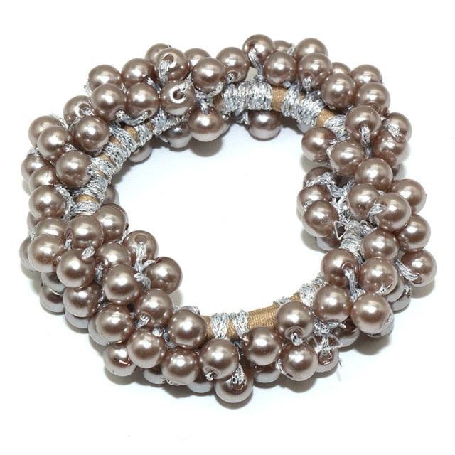 Korean Pearl Hair Ties Scrunchies