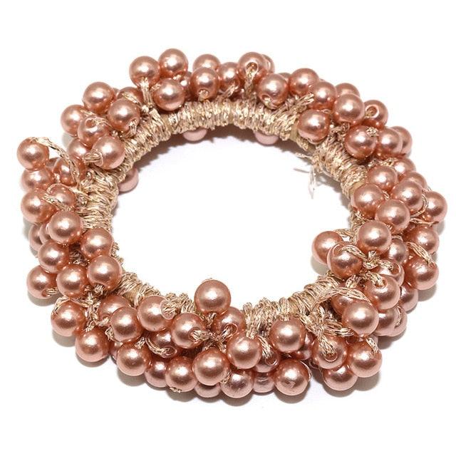 Korean Pearl Hair Ties Scrunchies