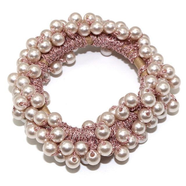 Korean Pearl Hair Ties Scrunchies