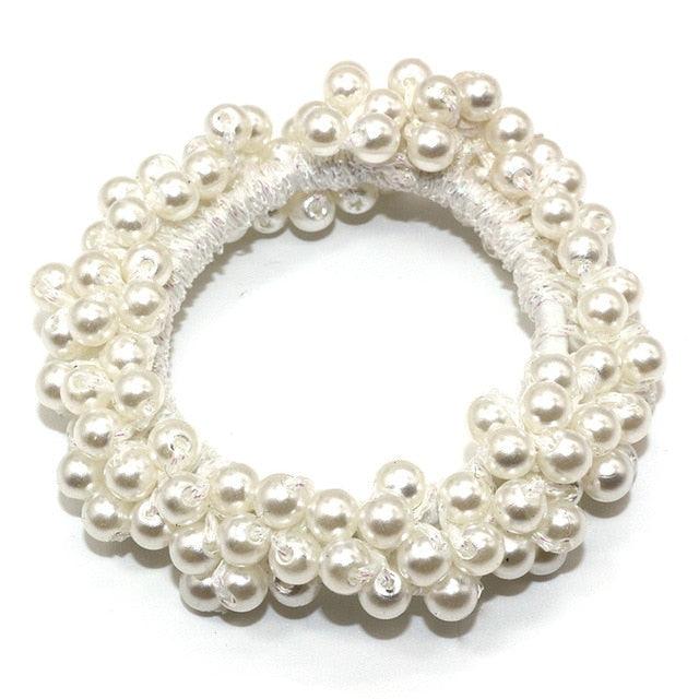 Korean Pearl Hair Ties Scrunchies