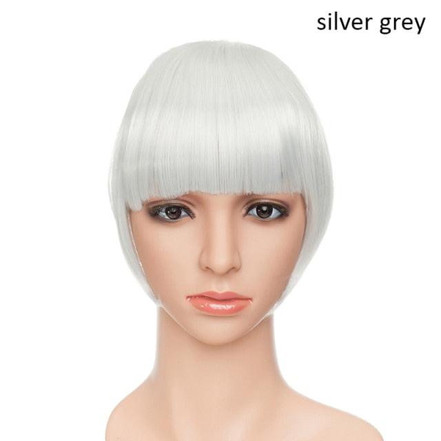 Blunt Clip-In Bangs Hairpiece
