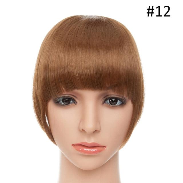 Blunt Clip-In Bangs Hairpiece
