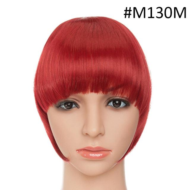 Blunt Clip-In Bangs Hairpiece