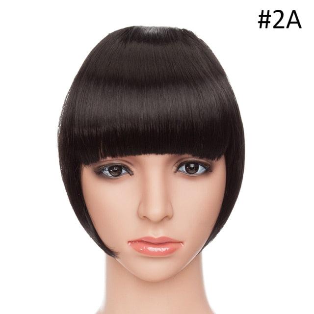 Blunt Clip-In Bangs Hairpiece
