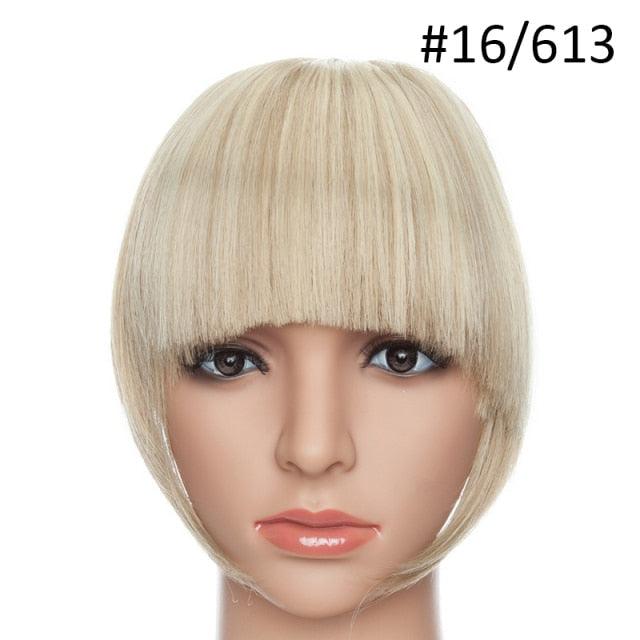 Blunt Clip-In Bangs Hairpiece