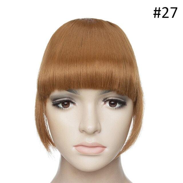 Blunt Clip-In Bangs Hairpiece