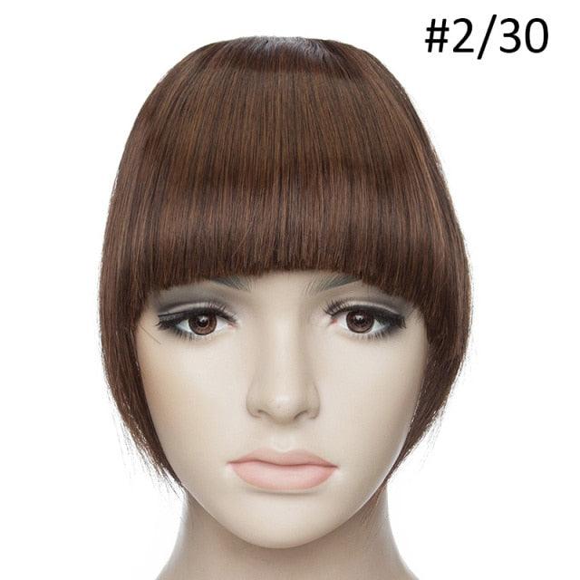 Blunt Clip-In Bangs Hairpiece