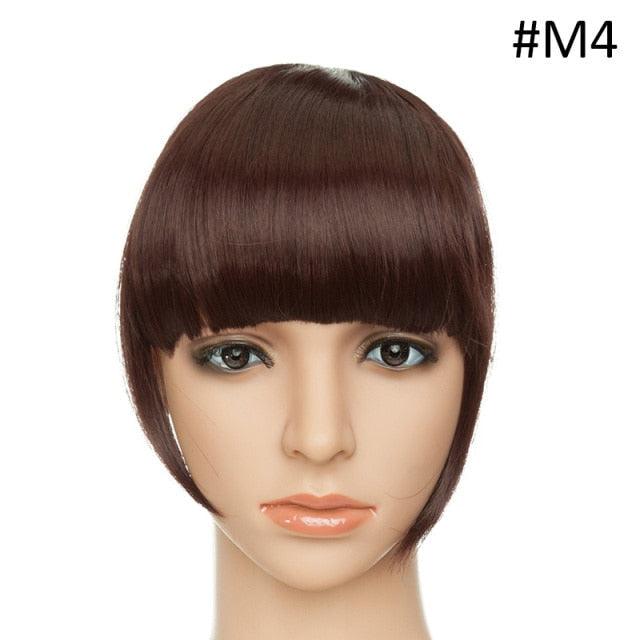 Blunt Clip-In Bangs Hairpiece